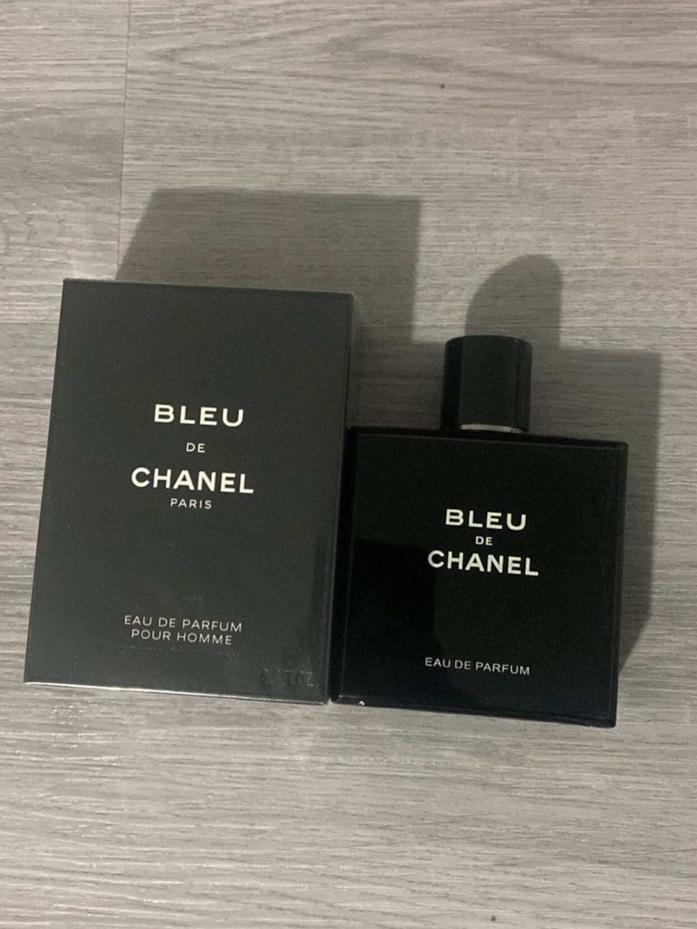CHANEL Bleu de Chanel Box - Black Packaging